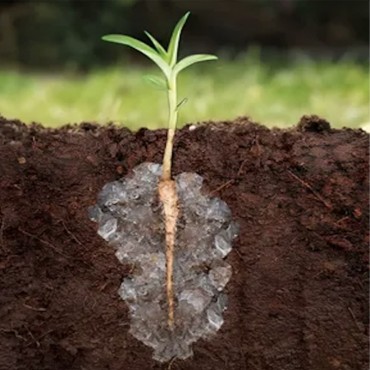 Hidrogel agrícola, ahorra hasta 85% de agua de riego
