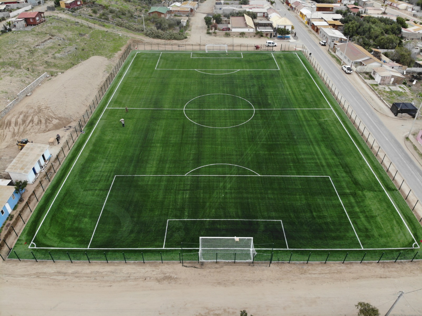 Construcción de Canchas de Pasto Sintético